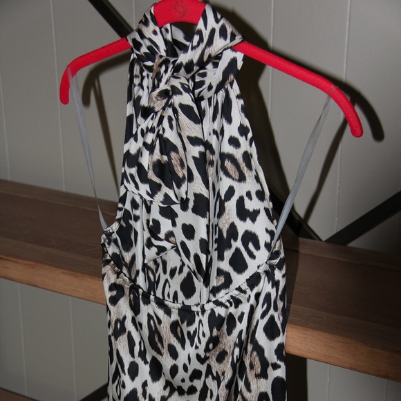 Leopard print halter top - Picture 4 of 4